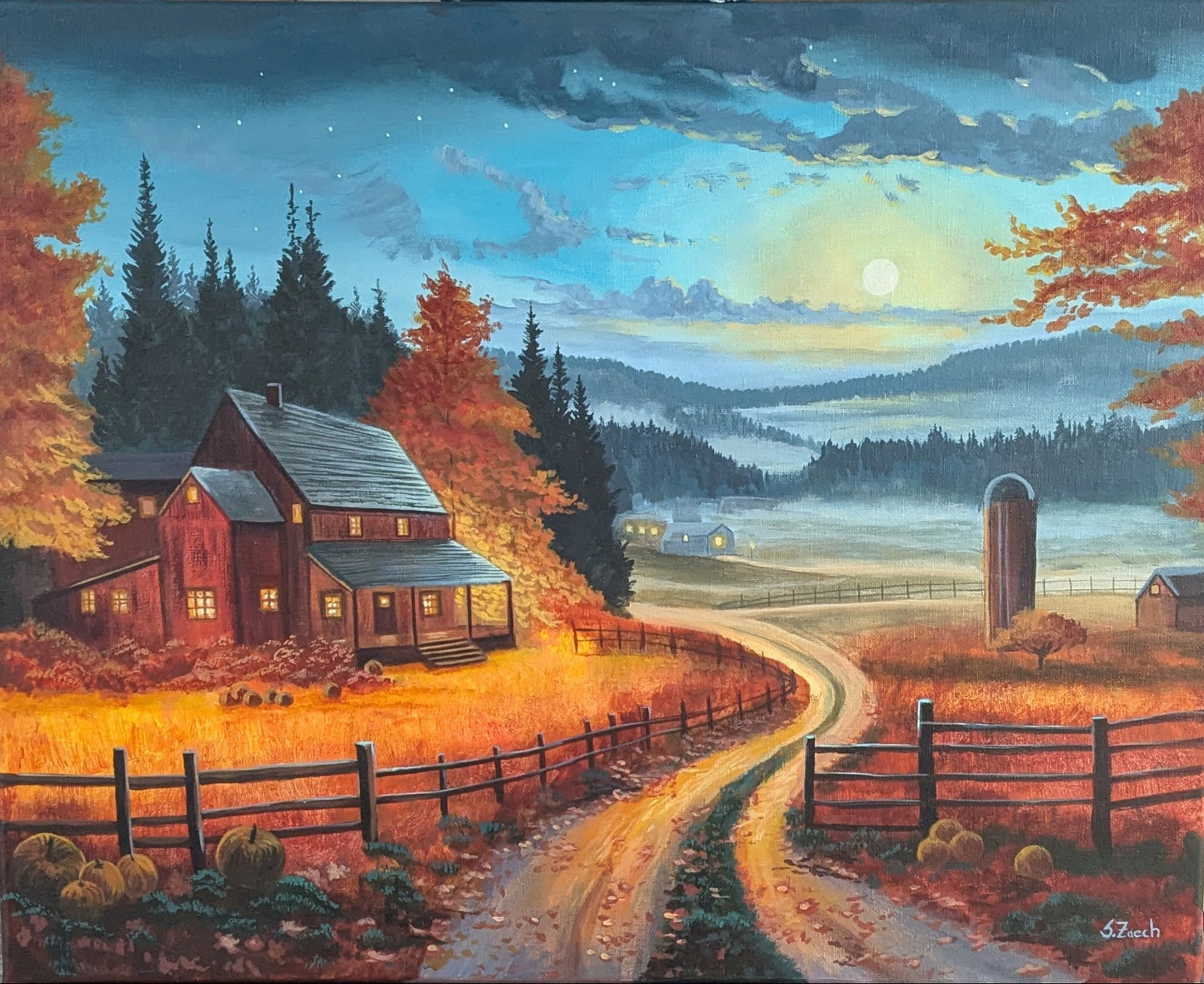 'Autumn Night' 16x20