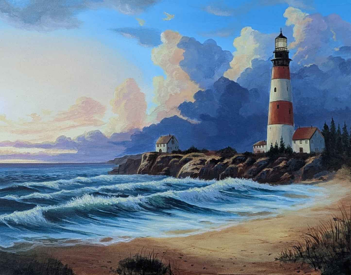 'Lighthouse View' 16x20