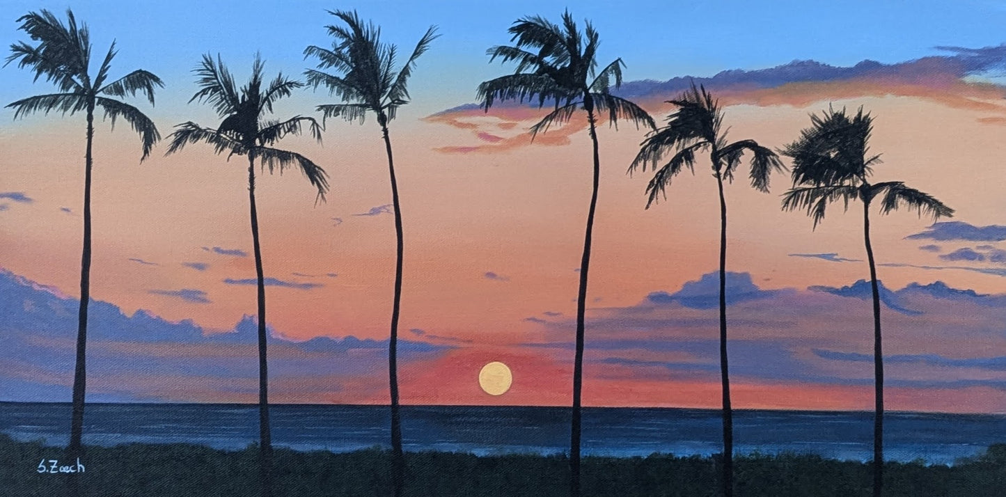 'Florida Sunset' 12x24
