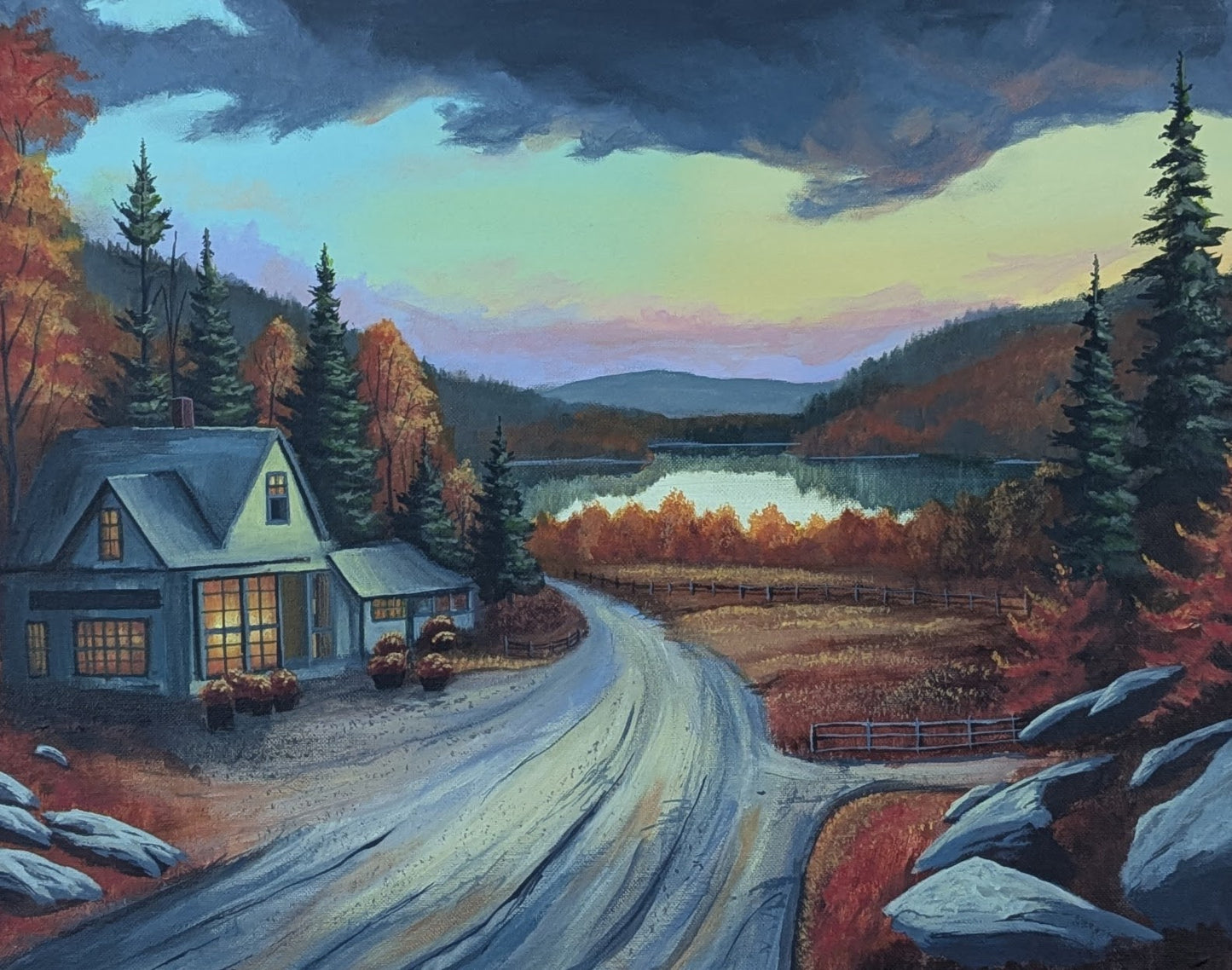 'Vermont Shop' 16x20