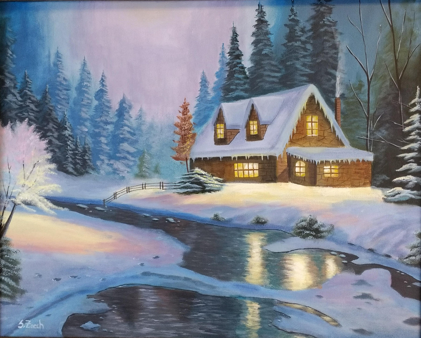 'Winters Glow' 16x20