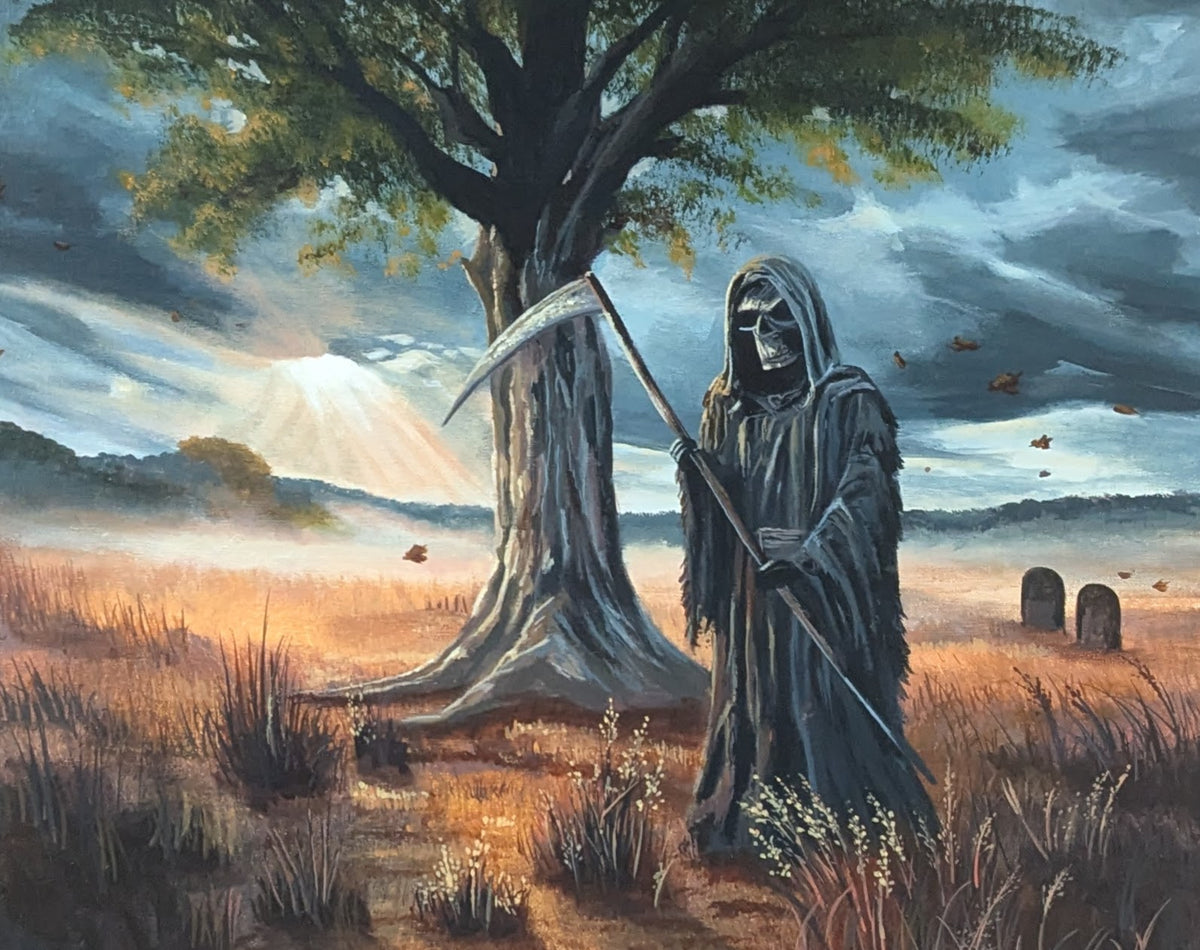 'Death in Field' 16x20