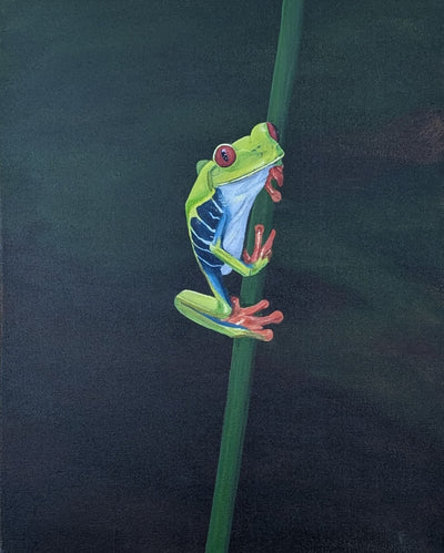 'Frog on a Tree' 16x20 – 