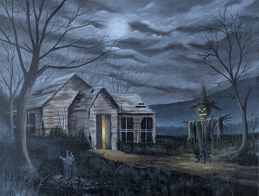 'House in the Hills' 16x20