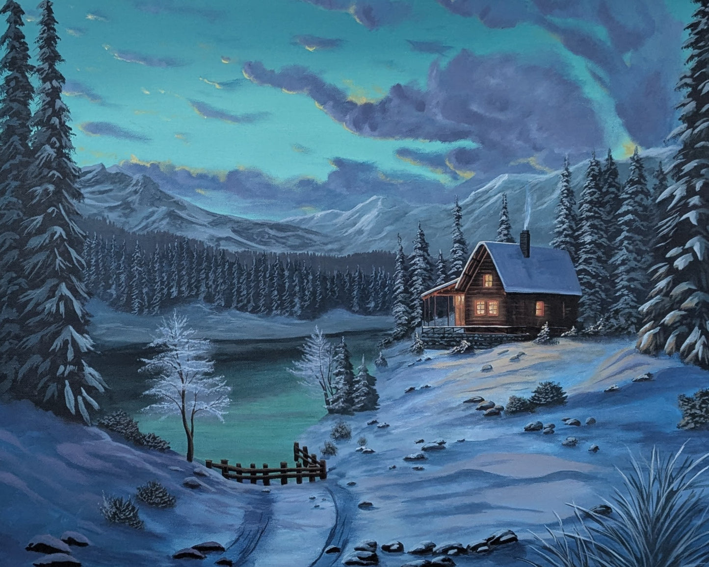 'Winter Solace' 24x30