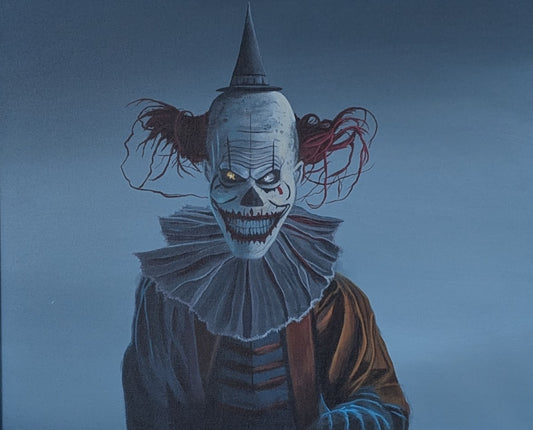'Clown Portrait' 16x20