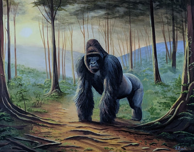 'Silverback Jungle' 16x20 – 