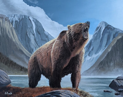 'Lone Grizzly' 16x20 – 