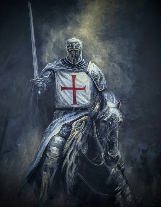 'Peaceful Warrior' 24x30