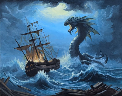 'Sea Monster' 16x20 – 