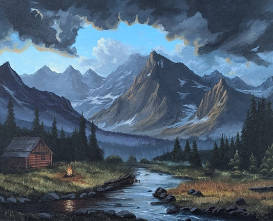 'Storms Approach' 16x20