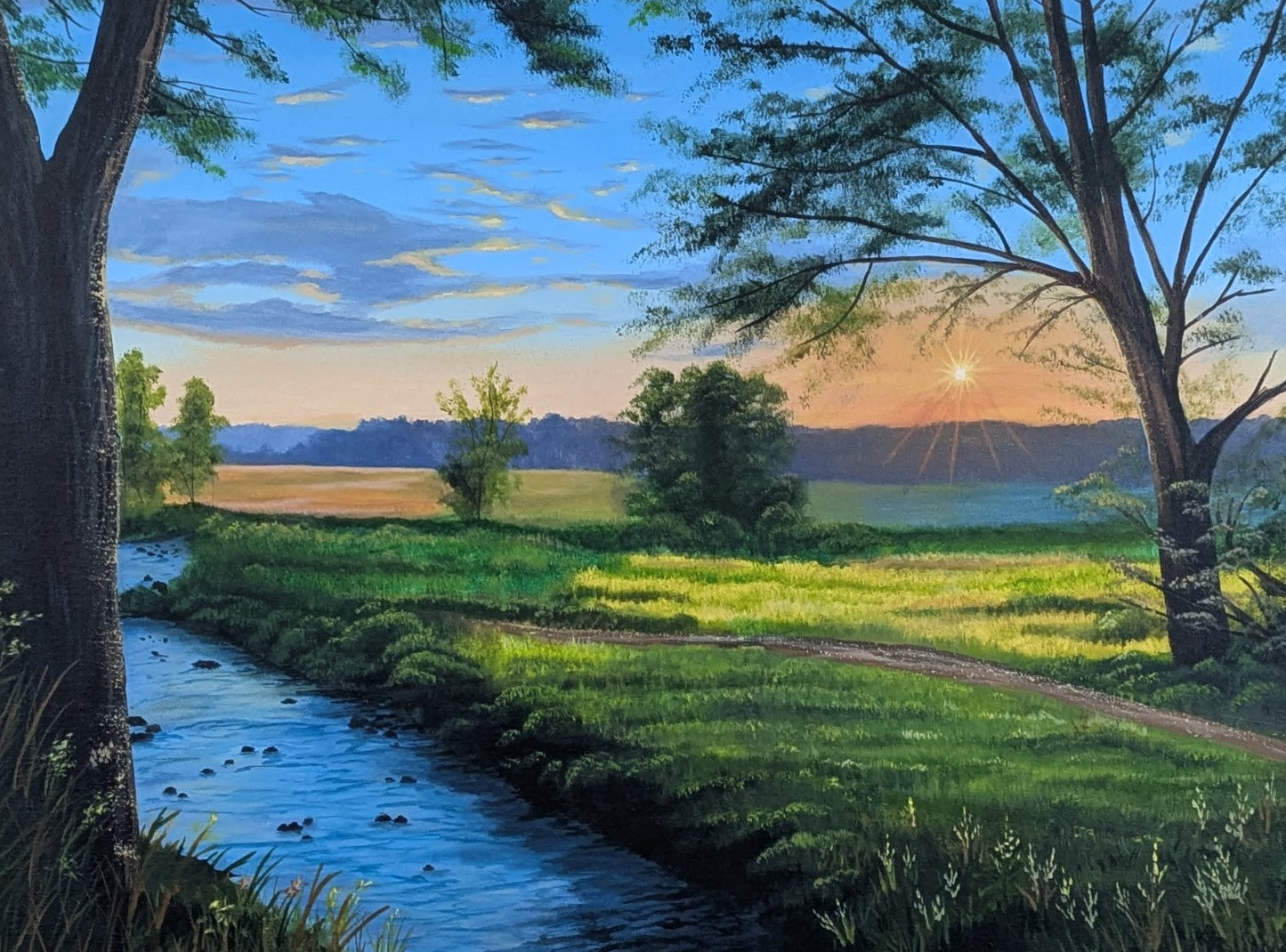 'Summer River' 18x24