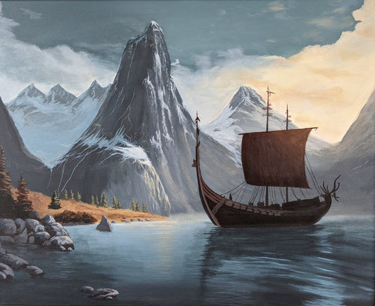 'Viking Fjord' 16x20
