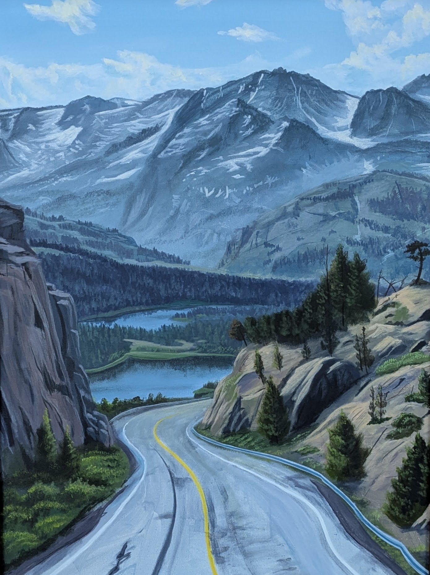 'Winding Road' 18x24