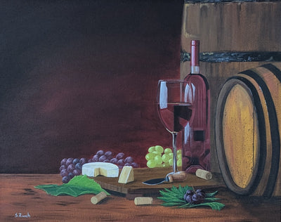 'Wine and Cheese' 16x20 – 