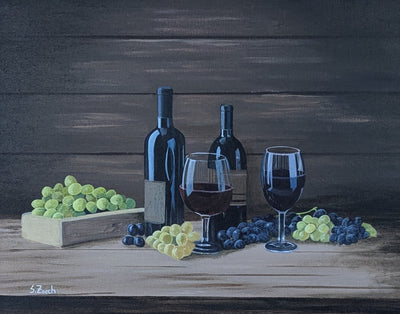 'Wine and Grapes' 16x20 – 