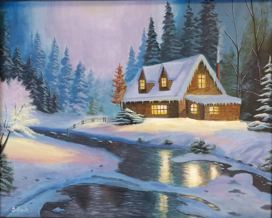 'Winters Glow' 16x20