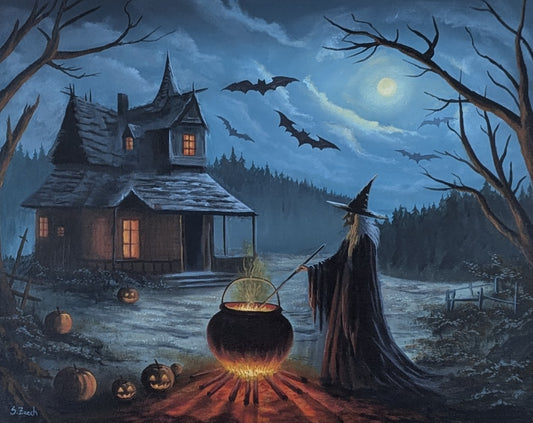 'Witches Cauldron' 16x20